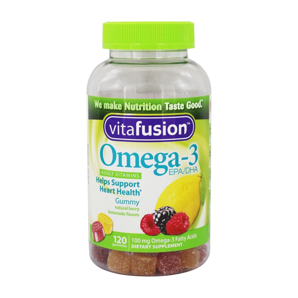 Vitafusion Omega 3 Epa Dha Adult Vitamins Natural Berry And Lemonade Isza